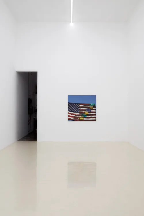 Installation view, Adam Higgins: Lollipop, Chris Sharp Gallery, 2026
