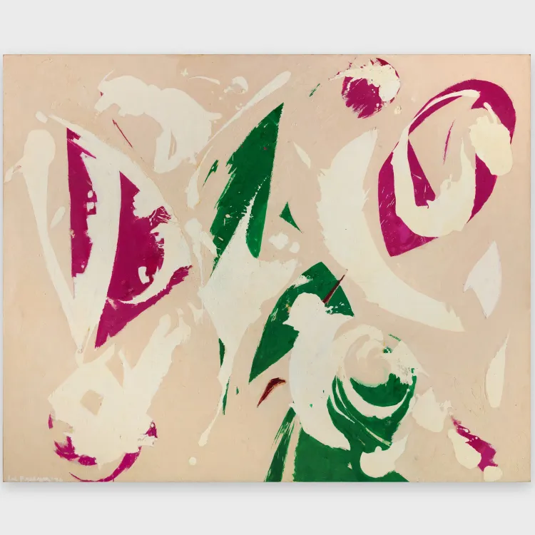 Installation view, Lee Krasner, Olney Gleason