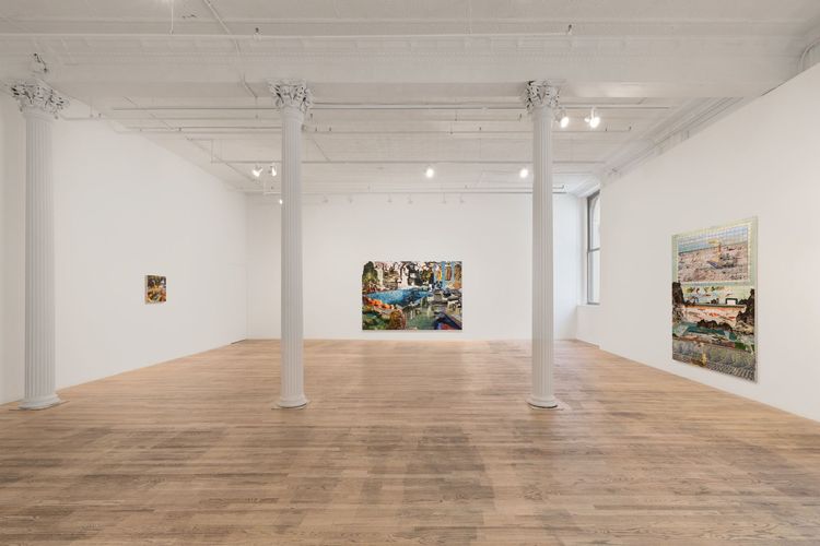 Installation view, Yuan Yuan, Bortolami, 39 Walker