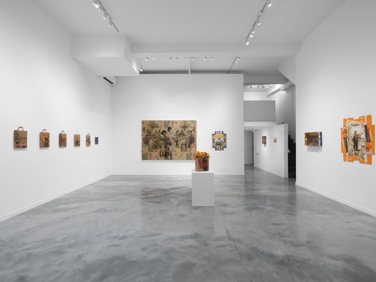 Installation view, Eat Happy, Charlie James Gallery