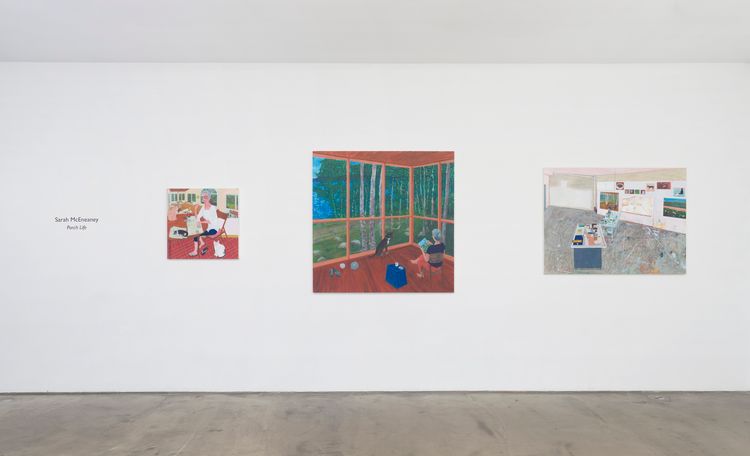 Installation view, Porch Life, Tibor de Nagy