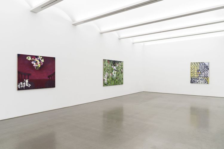 Installation view, Nikki Maloof, Perrotin