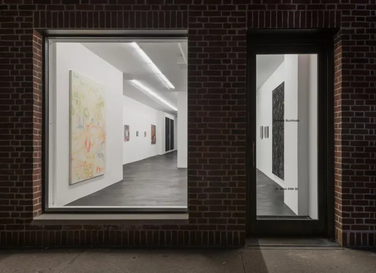 Installation view, Jutta Koether, Galerie Buchholz · 2026 (1)