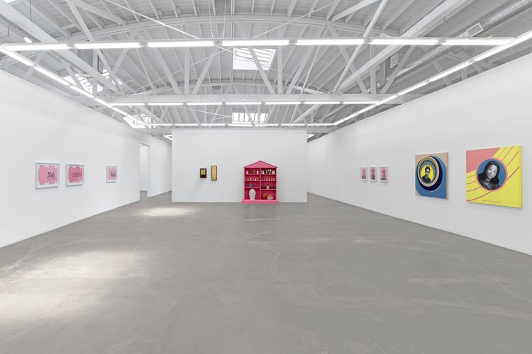 Installation view, Bite The Hand That Feeds You, Luis De Jesus Los Angeles