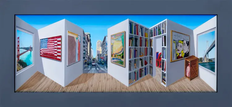 Installation view, The Illusion of Space, Scott Richards Contemporary Art