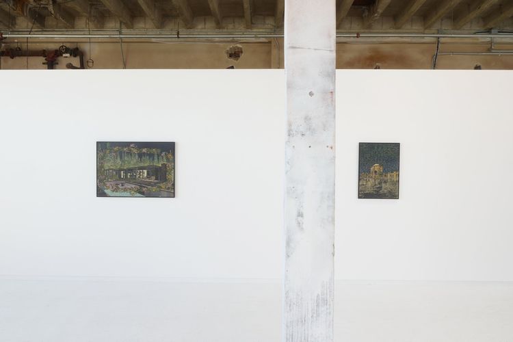 Installation view, Echoes From The Past, Hosfelt Gallery