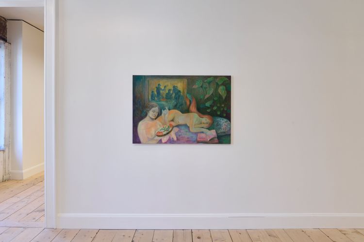 Installation view, Under The Same Skin, Scroll · 2026 (1)