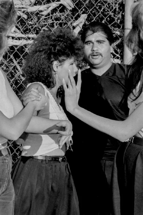 Graciela Iturbide, Cholos in the park, White Fence, East L.A.