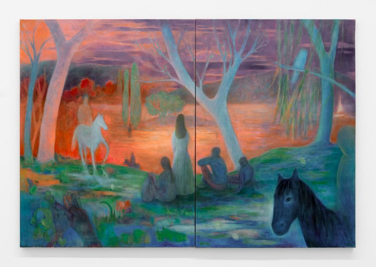 Installation view, Under The Same Skin, Scroll