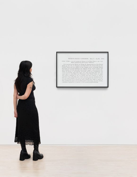 Installation view, Lava Thomas: Lineage, Jessica Silverman · 2026 (9)