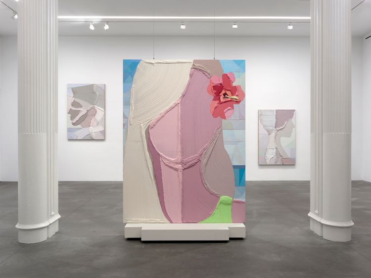 Installation view, THESPESIA GRANDIFLORA, Nino Mier Gallery, 62 Crosby St · 2026 (14)