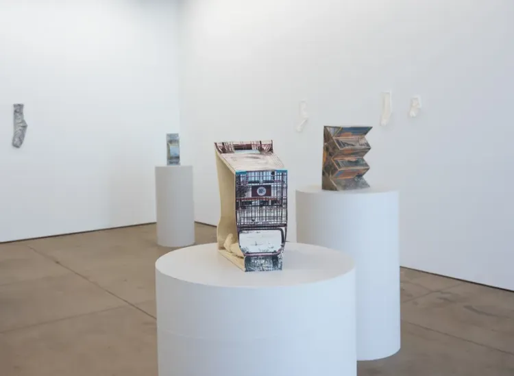 Installation view, Ry Rocklen: Desert Lenses, Wilding Cran Gallery, Los Angeles, 2026