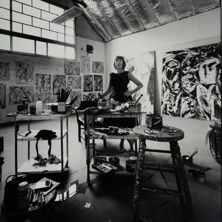 Installation view, Lee Krasner, Olney Gleason · 2026 (2)