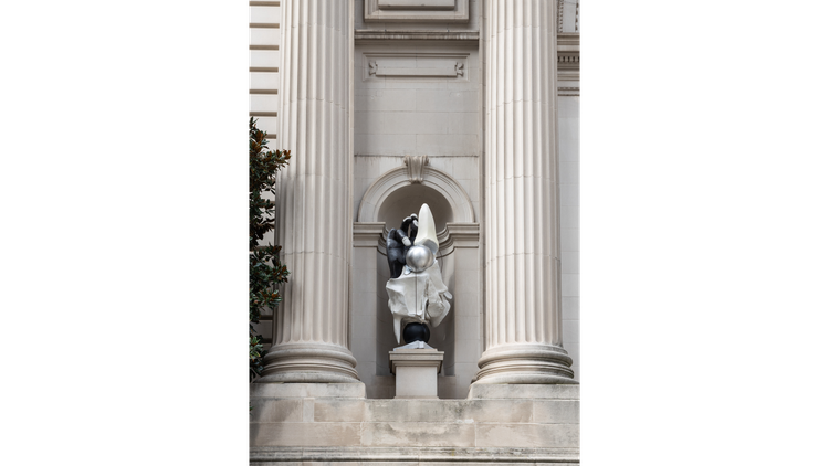 Installation view, The Genesis Facade Commission, The Metropolitan Museum of Art