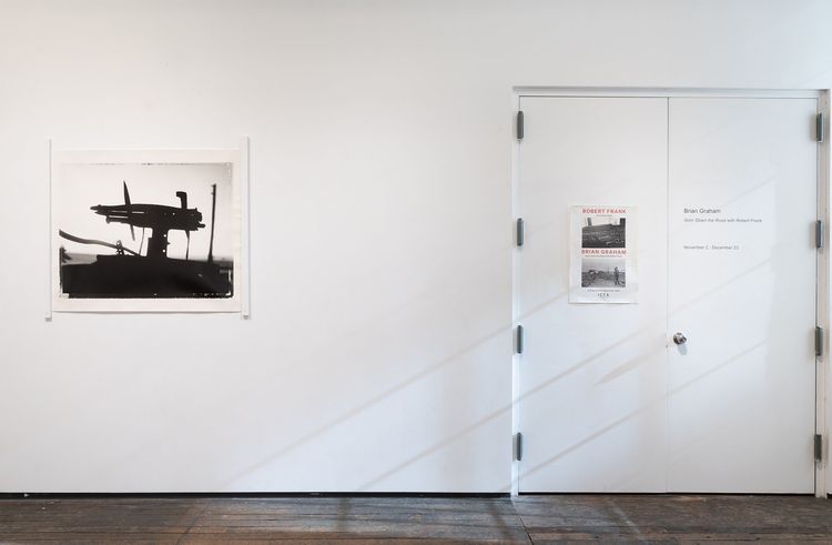 Installation view, Brian Graham, Goin' Down the Road with Robert Frank, Zürcher Gallery · 2026 (2)