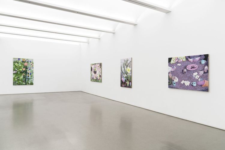 Installation view, Nikki Maloof, Perrotin · 2026 (2)