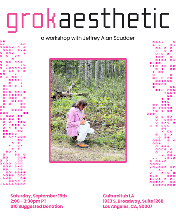 Installation view, grokaesthetic Workshop, CultureHub · 2026 (2)