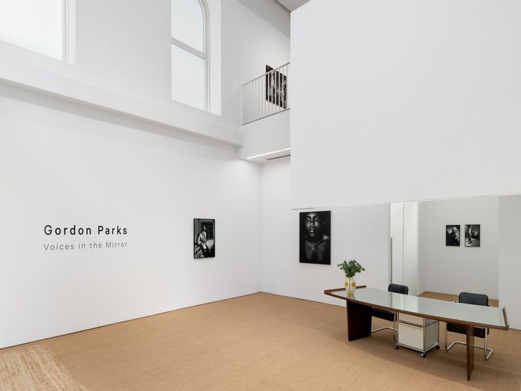 Installation view, Gordon Parks: Voices in the Mirror, Jack Shainman Gallery, Tribeca · 2026 (1)