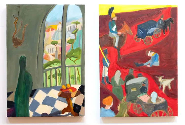 Installation view, Maureen O'Leary: The Linden Trees, Cristin Tierney Gallery · 2026 (2)