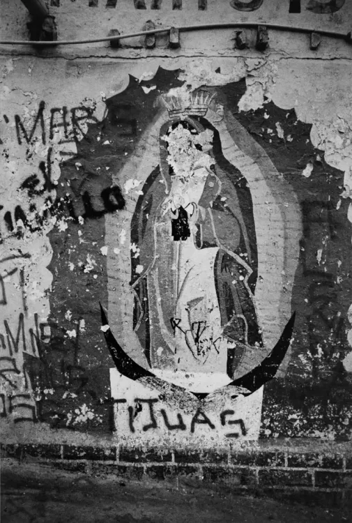 Graciela Iturbide, Virgen de Guadalupe en la Frontera, Tijuana