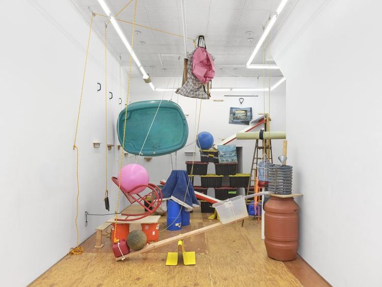 Installation view, Albert's Paintings, Rachel's Dress, Margot Samel · 2026 (3)