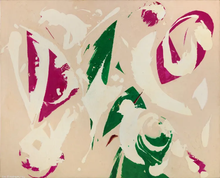 Installation view, Lee Krasner, Olney Gleason · 2026 (3)