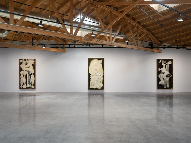 Installation view, Night Window: Spray Paintings, 1958-1964, Hauser & Wirth · 2026 (2)