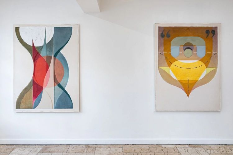 Installation view, Erin Morrison: The Pleated Saeculum, Oolong Gallery · 2025 (2)
