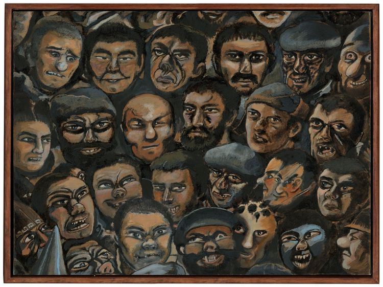 Installation view, The Human Comedie, Not There · 2026 (3)