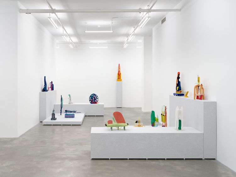Installation view, Matthew Ronay: Cold Meat, Cake, and a Variety of All the Finest Fruits in Season;, Casey Kaplan, New York, 2026