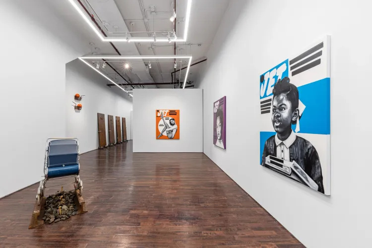 Installation view, Maureen O'Leary: The Linden Trees, Cristin Tierney Gallery · 2026 (4)