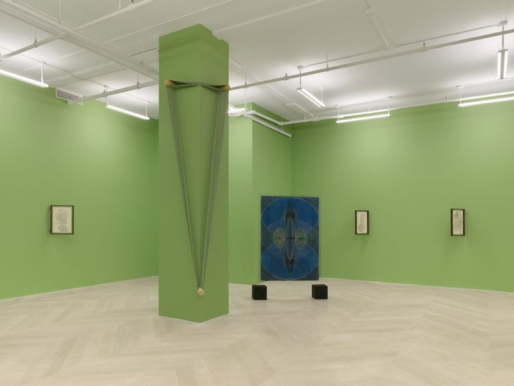 Installation view, Gardens in Orbit, Casey Kaplan · 2026 (4)