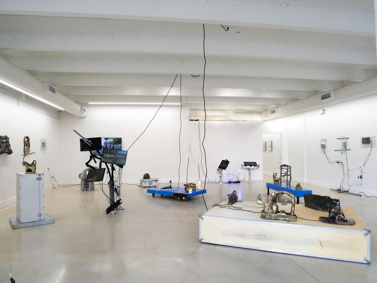 Installation view, Jillian Mayer: Placeholder Future, David Castillo, Miami, 2026