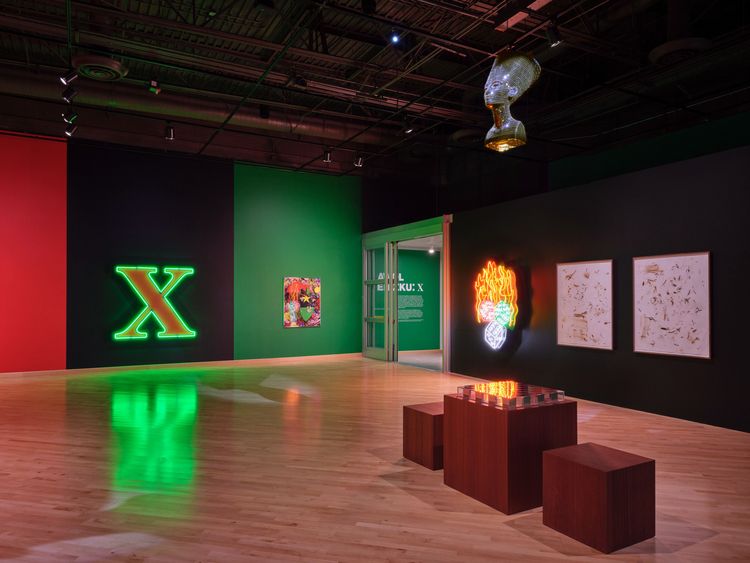 Installation view, X, California African American Museum · 2025 (12)