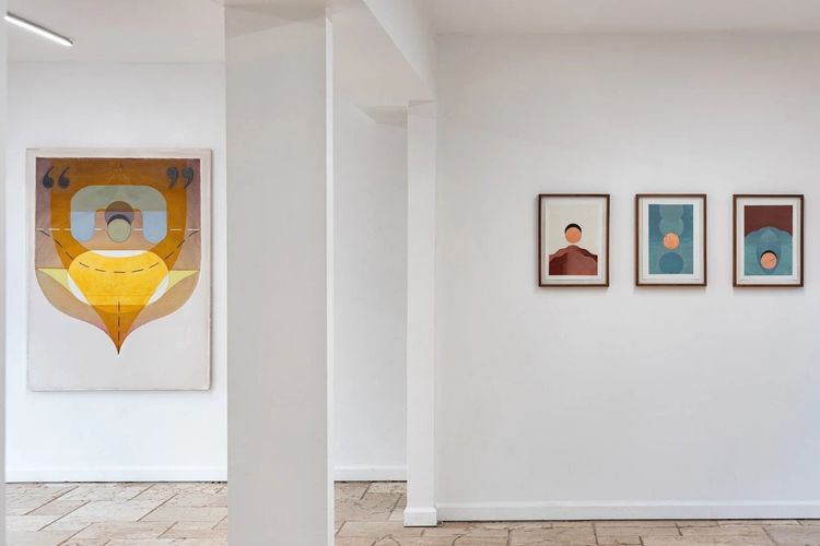 Installation view, Erin Morrison: The Pleated Saeculum, Oolong Gallery · 2025 (3)