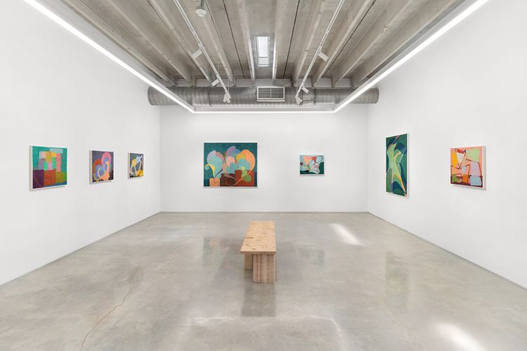 Installation view, Matthew Phillips: Falling Tide Can Turn, Mindy Solomon Gallery, Miami, 2026. Photo: Zachary Balber