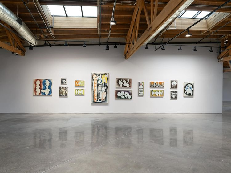 Installation view, Night Window: Spray Paintings, 1958-1964, Hauser & Wirth · 2026 (4)