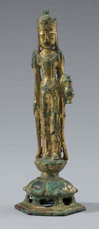 Avalokiteshvara holding a kundika