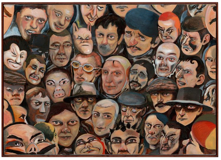 Installation view, The Human Comedie, Not There · 2026 (5)