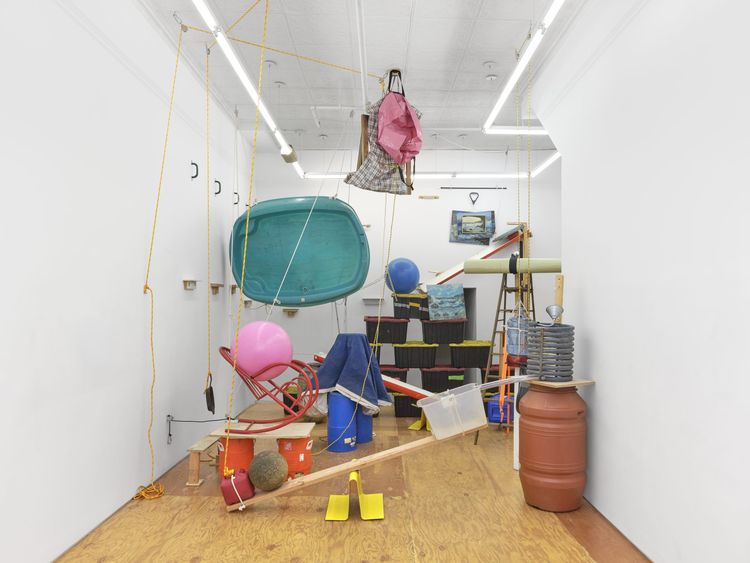Installation view, Albert's Paintings, Rachel's Dress, Margot Samel · 2026 (6)