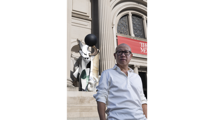 Installation view, The Genesis Facade Commission, The Metropolitan Museum of Art · 2026 (5)
