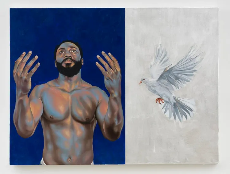Installation view, Devil/God, albertz benda · 2026 (6)