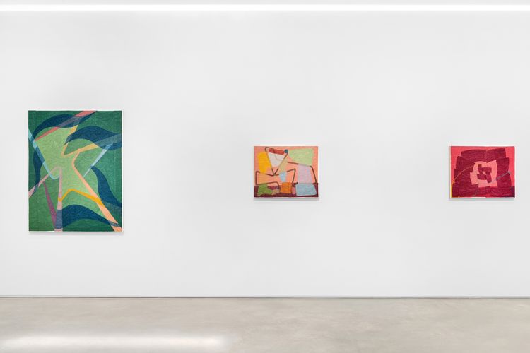 Installation view, Matthew Phillips: Falling Tide Can Turn, Mindy Solomon Gallery, Miami, 2026. Photo: Zachary Balber