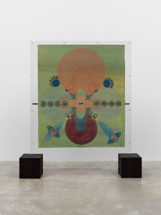 Installation view, Gardens in Orbit, Casey Kaplan · 2026 (6)