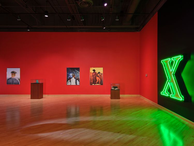 Installation view, X, California African American Museum · 2025 (2)