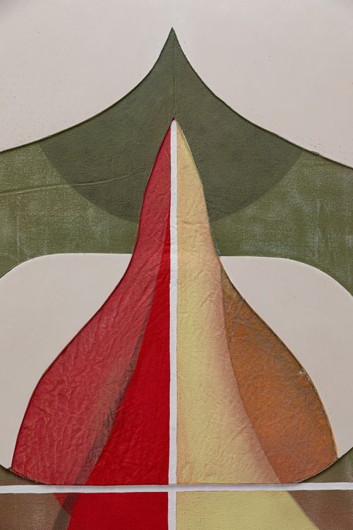 Installation view, Erin Morrison: The Pleated Saeculum, Oolong Gallery · 2025 (12)
