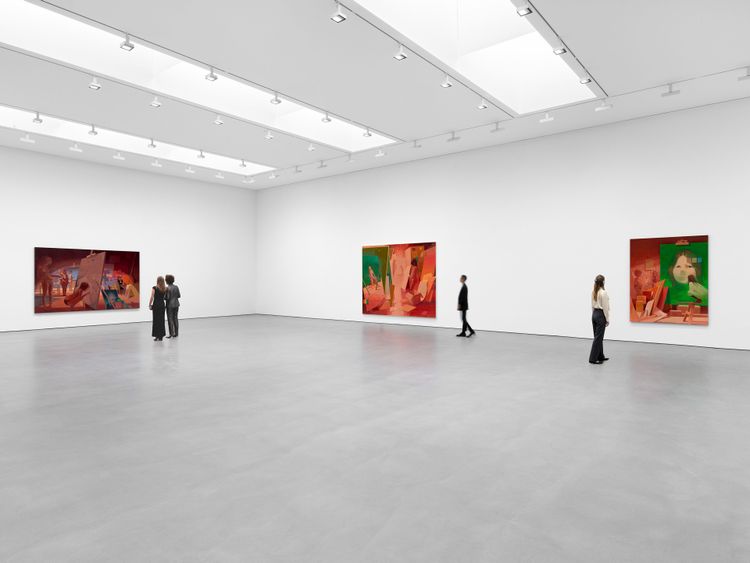 Installation view, Lisa Yuskavage, David Zwirner, 533 W 19th Street · 2026 (12)