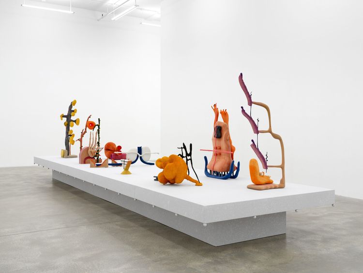 Installation view, Matthew Ronay: Cold Meat, Cake, and a Variety of All the Finest Fruits in Season;, Casey Kaplan, New York, 2026
