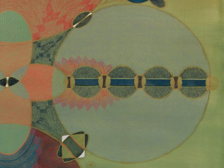 Installation view, Gardens in Orbit, Casey Kaplan · 2026 (7)