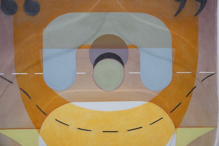 Installation view, Erin Morrison: The Pleated Saeculum, Oolong Gallery · 2025 (6)